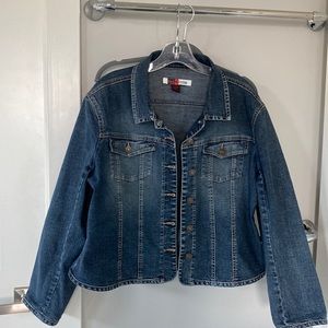 Denim Trucker Jacket - Size L